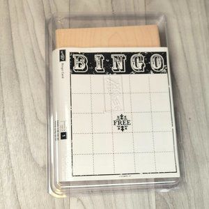 Stampin Up BINGO CARD background stamp set